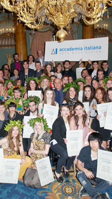 Cerimonia di consegna dei diplomi dell'Accademia Italiana 2012