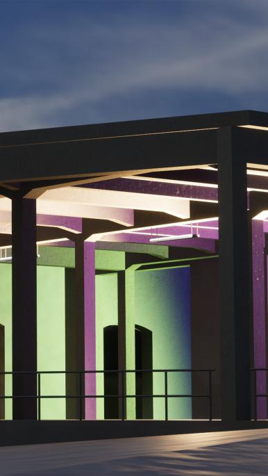 Un progetto di Light Design per The Social Hub