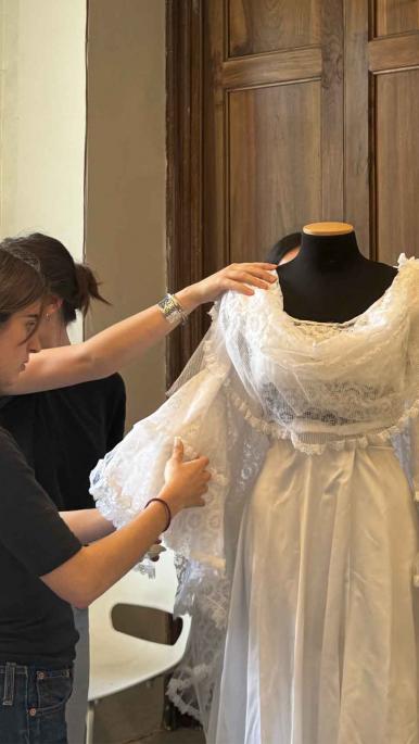 Moda e memoria con Mani Tese